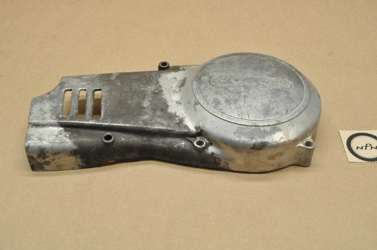 Vintage OEM Honda XL75 XR75 XR80 Left Crank Case Stator Side Cover 11341-149-010