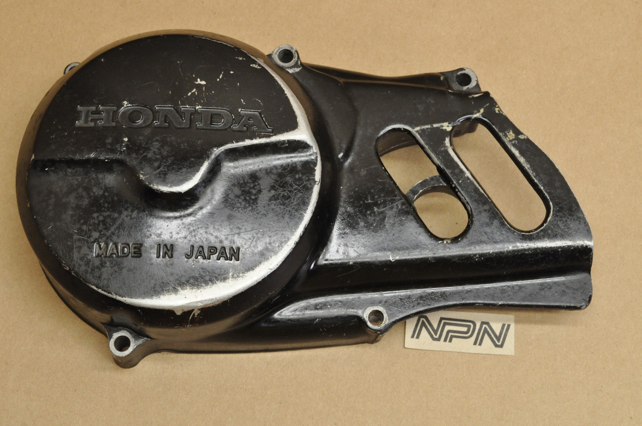 Vintage Used OEM Honda 1985-88 XR100 R XR80 R Left Stator Cover 11341-GN1-000