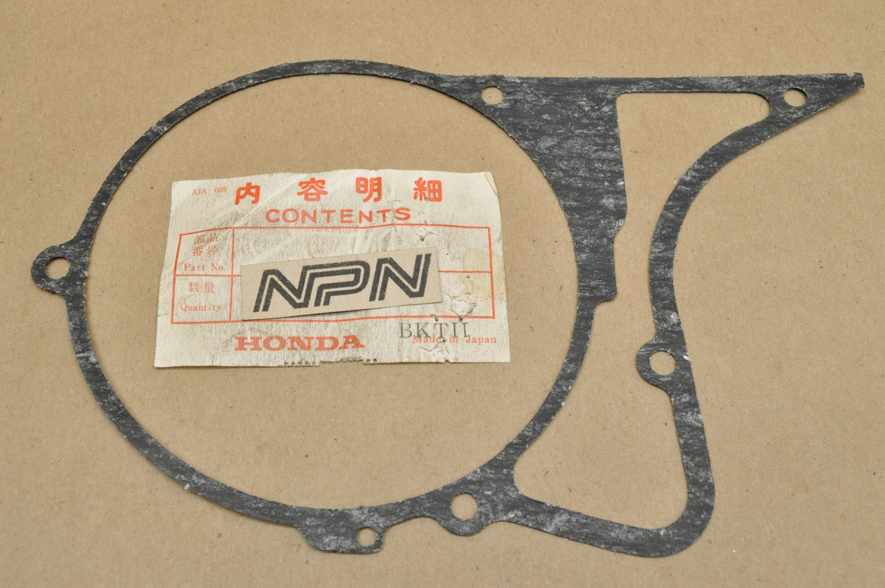 NOS Honda CR125 M Left Crank Case Cover Gasket 11395-360-306