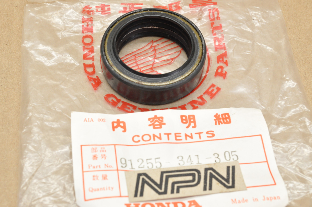 NOS Honda 1977-78 CR125 M 1978-80 XL250 Front Fork Oil Seal 91255-341-305