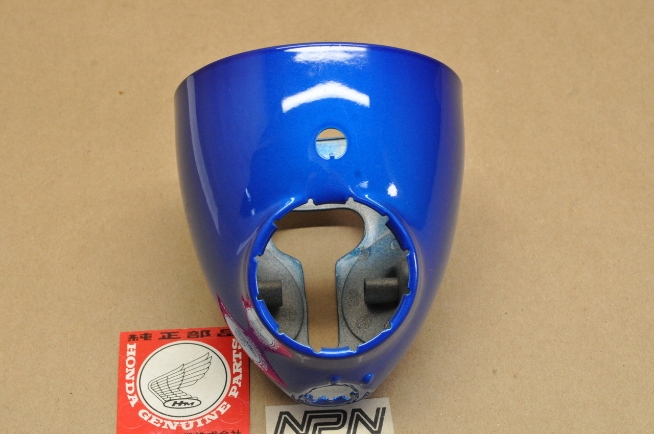 NOS Honda Z50 K0 Head Light Bucket Candy Blue 61301-063-670 AB