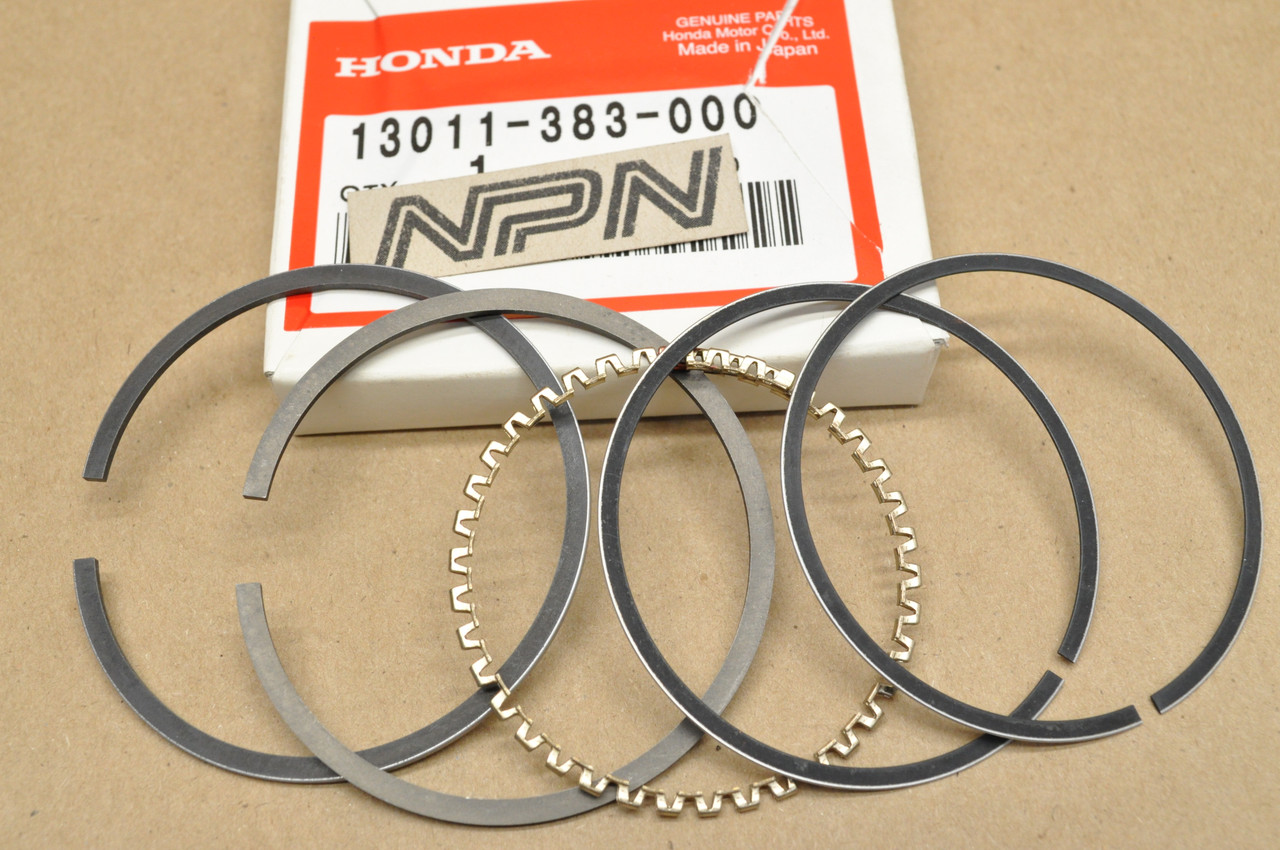 NOS Honda CB125 CT125 TL125 XL125 Std Size Piston Rings for 1 Piston 13011-383-000