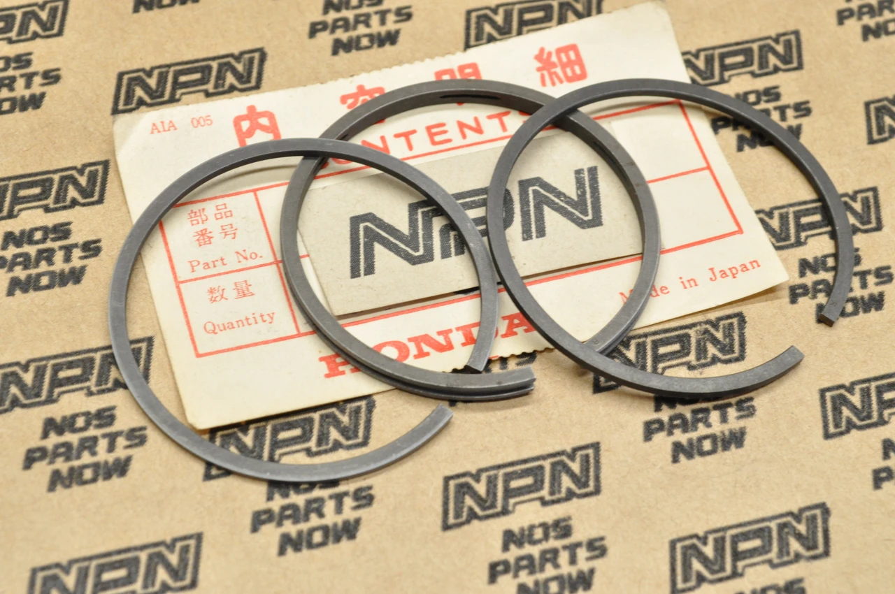 NOS Honda C200 CT200 Standard Size Piston Rings for 1 Piston= 3 Rings 13011-030-000