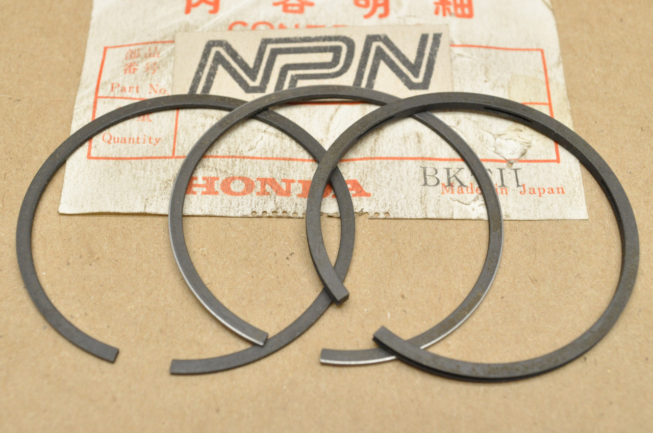 NOS Honda C200 CT200 Standard Size Piston Rings for 1 Piston= 3 Rings 13011-030-000