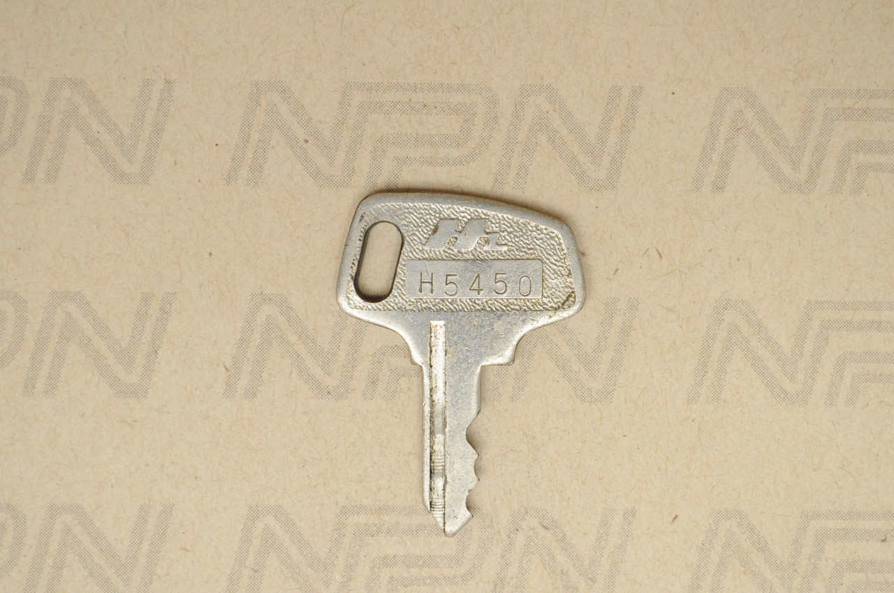 NOS Honda OEM Ignition Switch & Lock Key Single Groove H5450