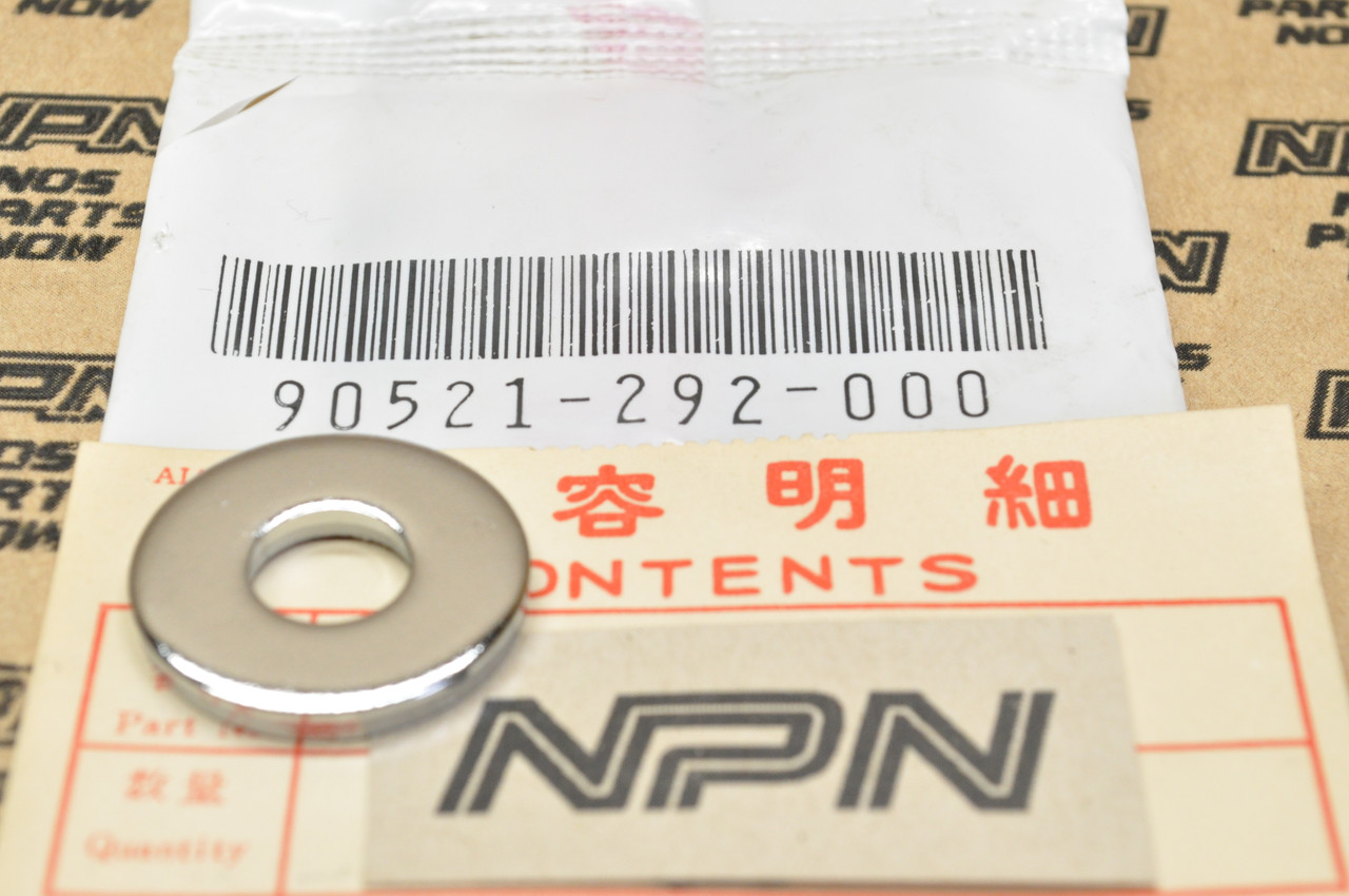 NOS Honda CB450 CB750 CBX CL450 GL1200 VF750 VT500 XL100 Washer 90521-292-000