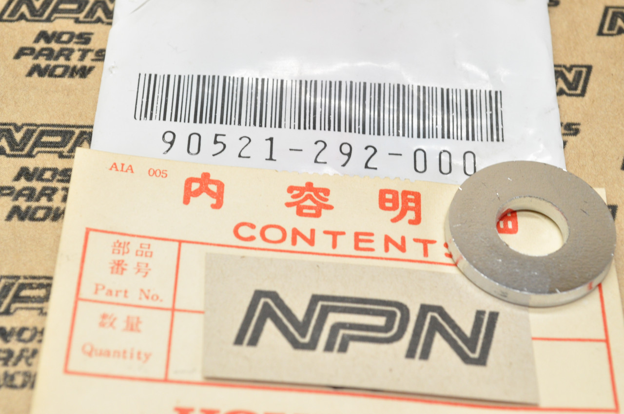 NOS Honda CB450 CB750 CBX CL450 GL1200 VF750 VT500 XL100 Washer 90521-292-000
