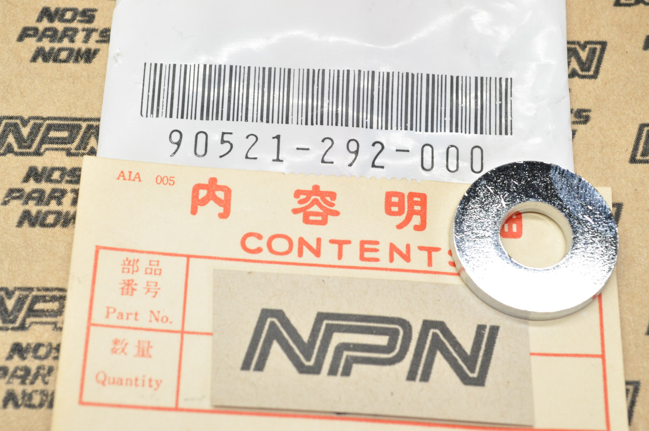 NOS Honda CB450 CB750 CBX CL450 GL1200 VF750 VT500 XL100 Washer 90521-292-000