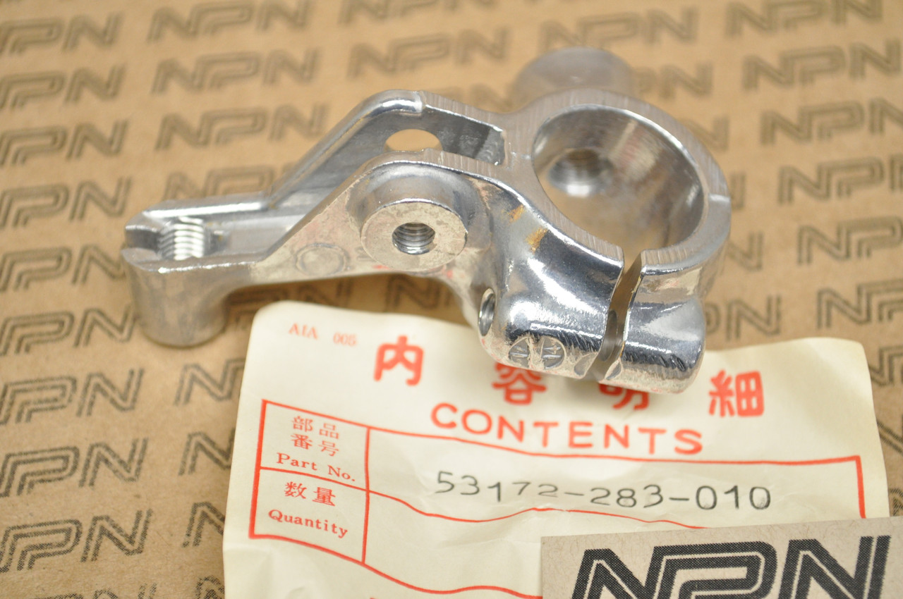 NOS Honda CB450 K0 SL70 SL175 XL70 Left Handlebar Perch Bracket 53172-283-010