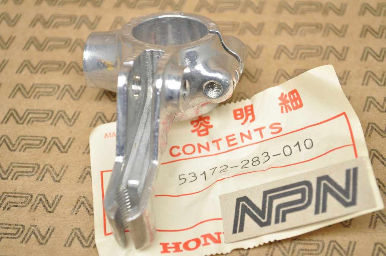 NOS Honda CB450 K0 SL70 SL175 XL70 Left Handlebar Perch Bracket 53172-283-010