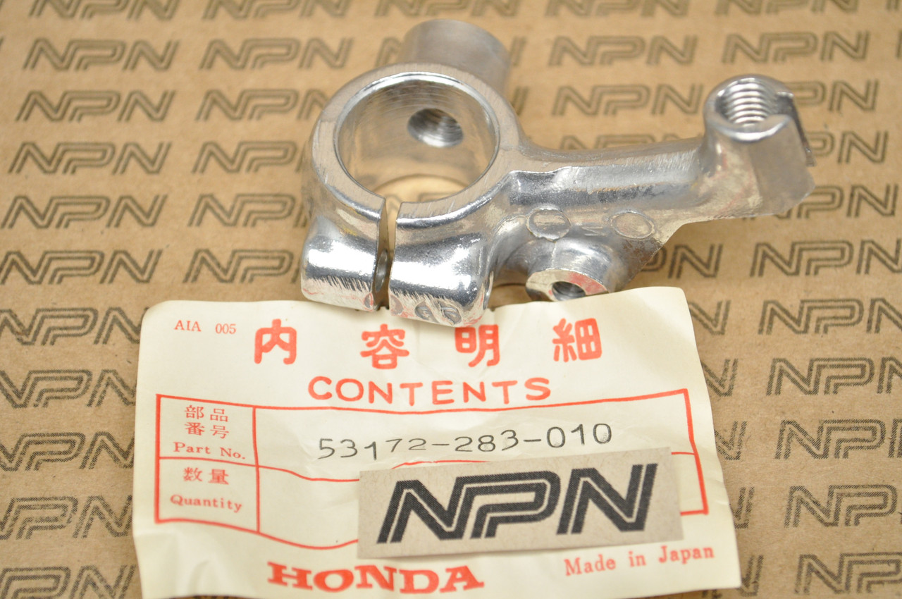 NOS Honda CB450 K0 SL70 SL175 XL70 Left Handlebar Perch Bracket 53172-283-010