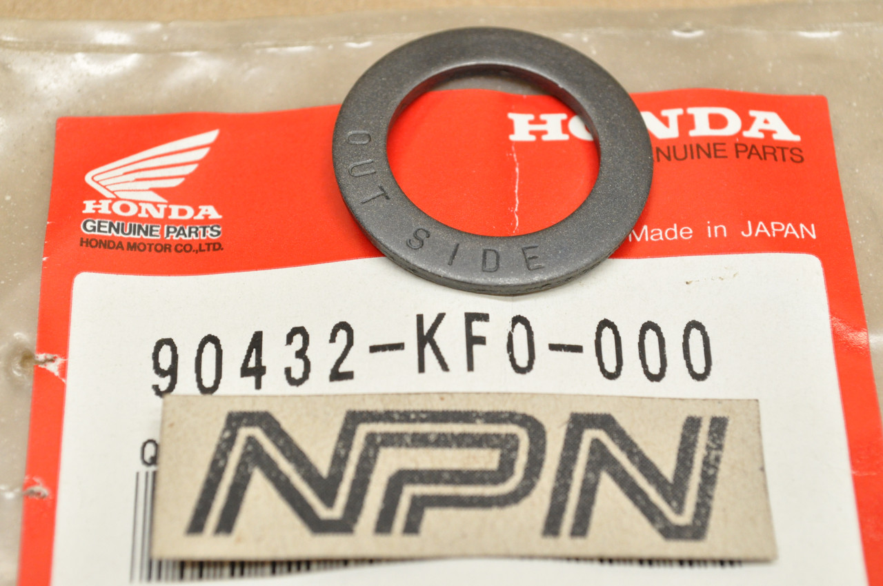 NOS Honda ATC250 TRX250 TRX300 XL250 XL350 XR200 XR250 Washer 90432-KF0-000