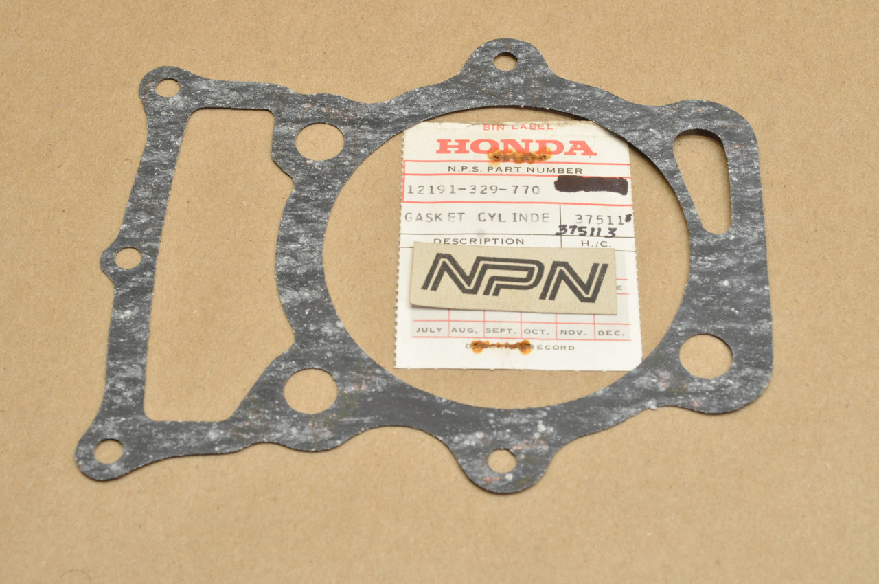 NOS Honda XL250 K1-K2 Cylinder Gasket 12191-329-770