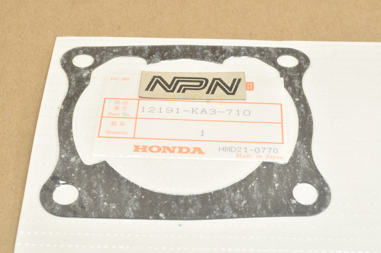 NOS Honda 1983 CR125 R Cylinder Gasket 12191-KA3-710