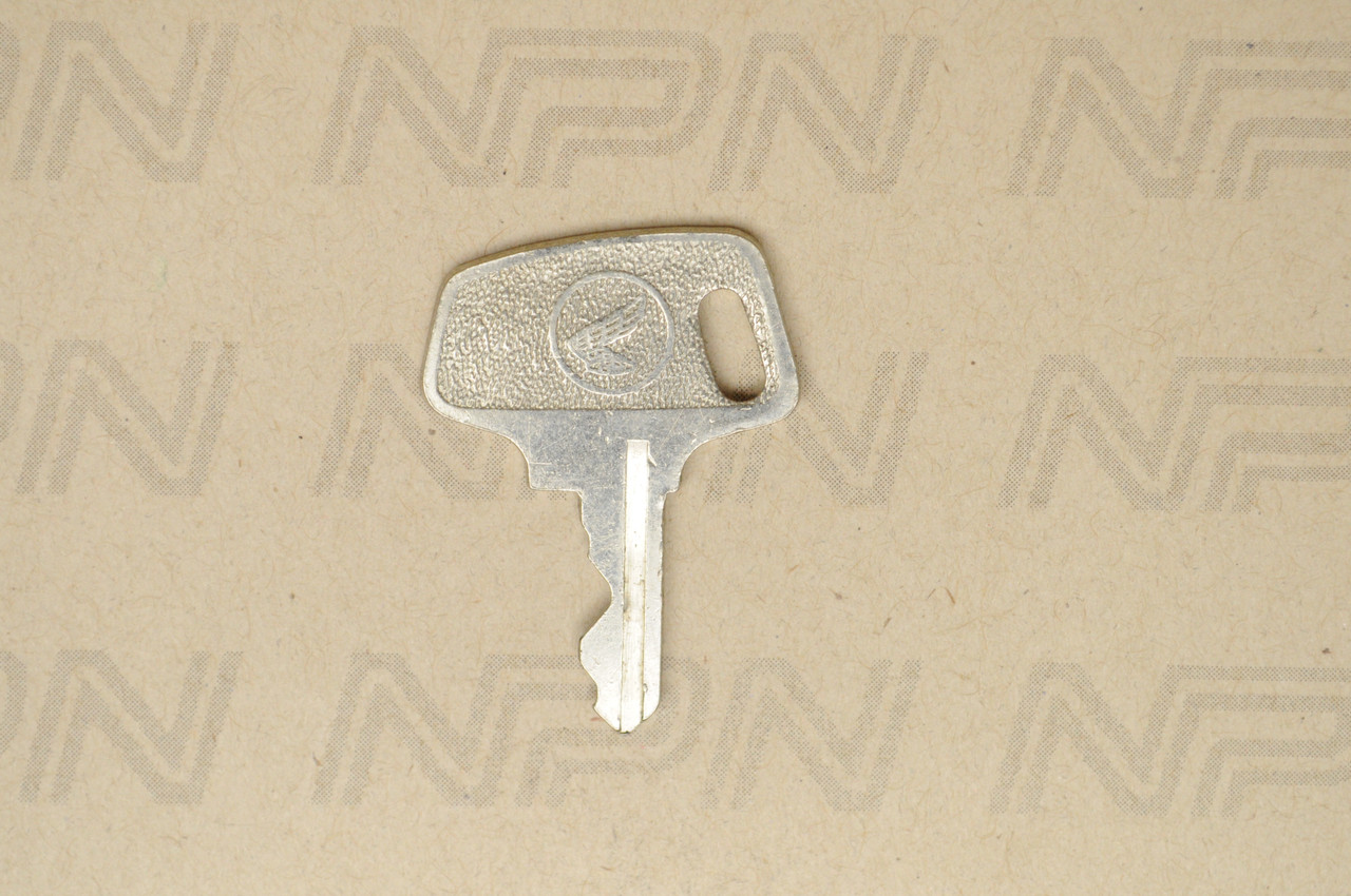 NOS Honda OEM Ignition Switch & Lock Key Single Groove H8097