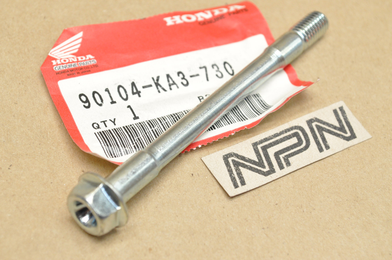 NOS Honda 1984-88 CR125 R Engine Motor Mount Flange Bolt 90104-KA3-730