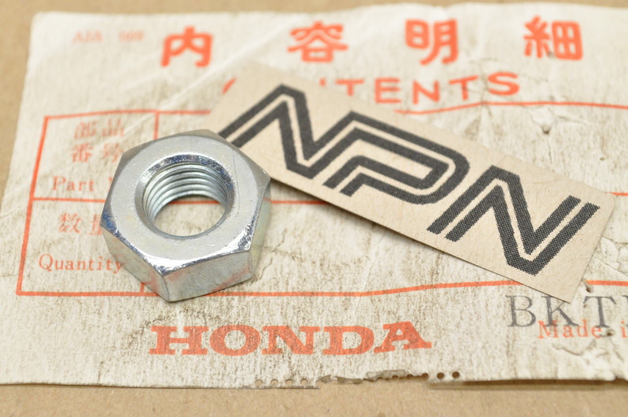 NOS Honda 1986-87 TRX350 1987-89 TRX350D Fourtrax Tie Rod Lock Nut 90350-HA7-670