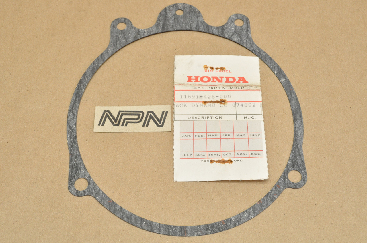 NOS Honda 1979-82 CB650 1980-82 CB650 SC Stator Cover Gasket 11691-426-000