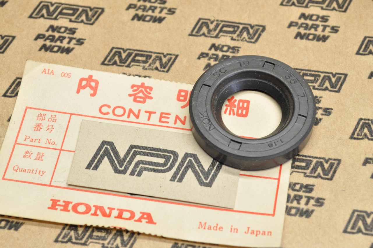 NOS Honda XL75 XL80 S XR75 XR80 R Oil Seal 19x36x7 91202-115-015