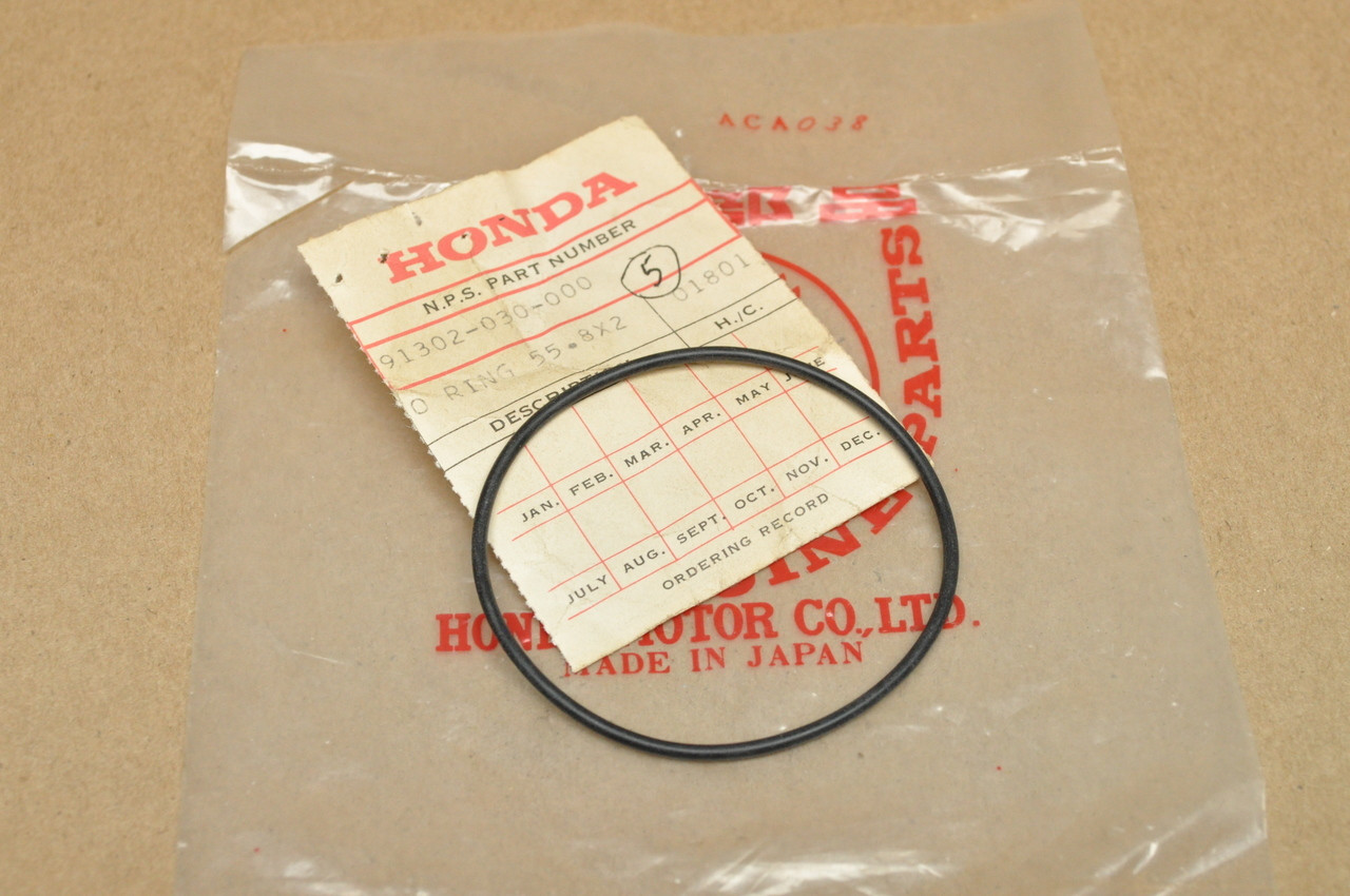 NOS Honda CA200 C200 S90 55.8 x 2 mm O-Ring 91302-030-000