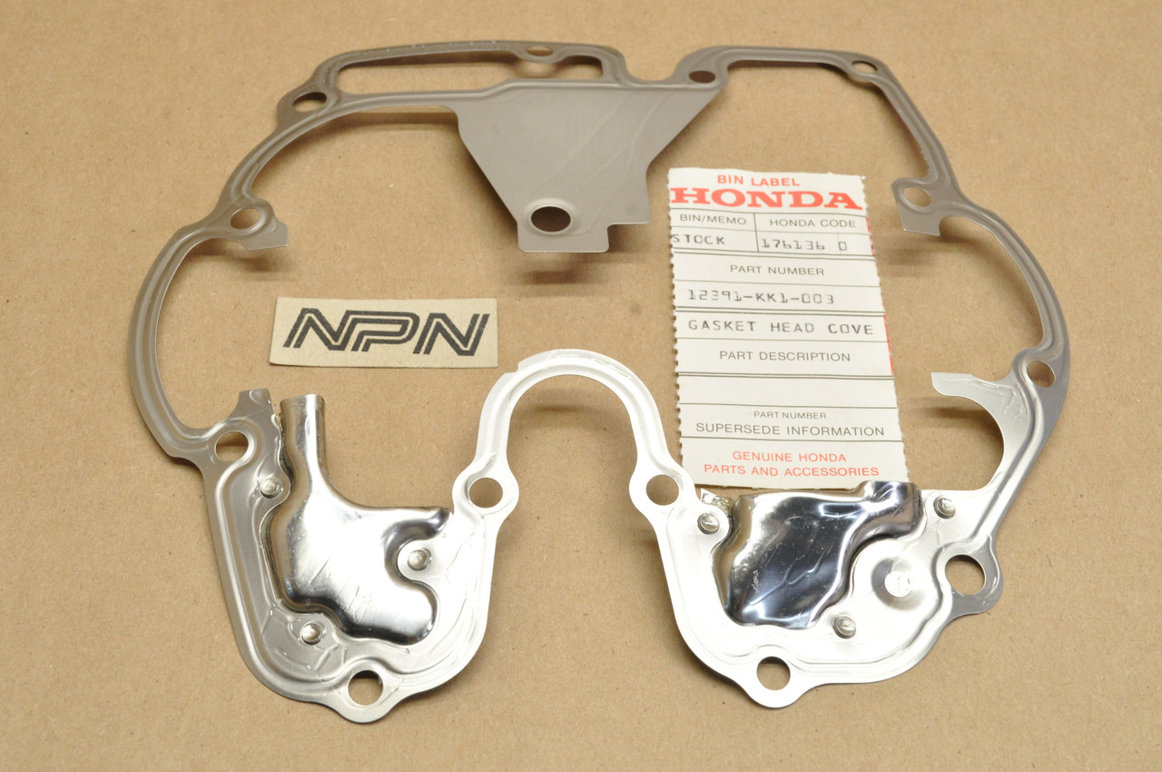 NOS Honda 1984 XL250 R XR200 R XR250 R Cylinder Head Cover Gasket 12391-KK1-003