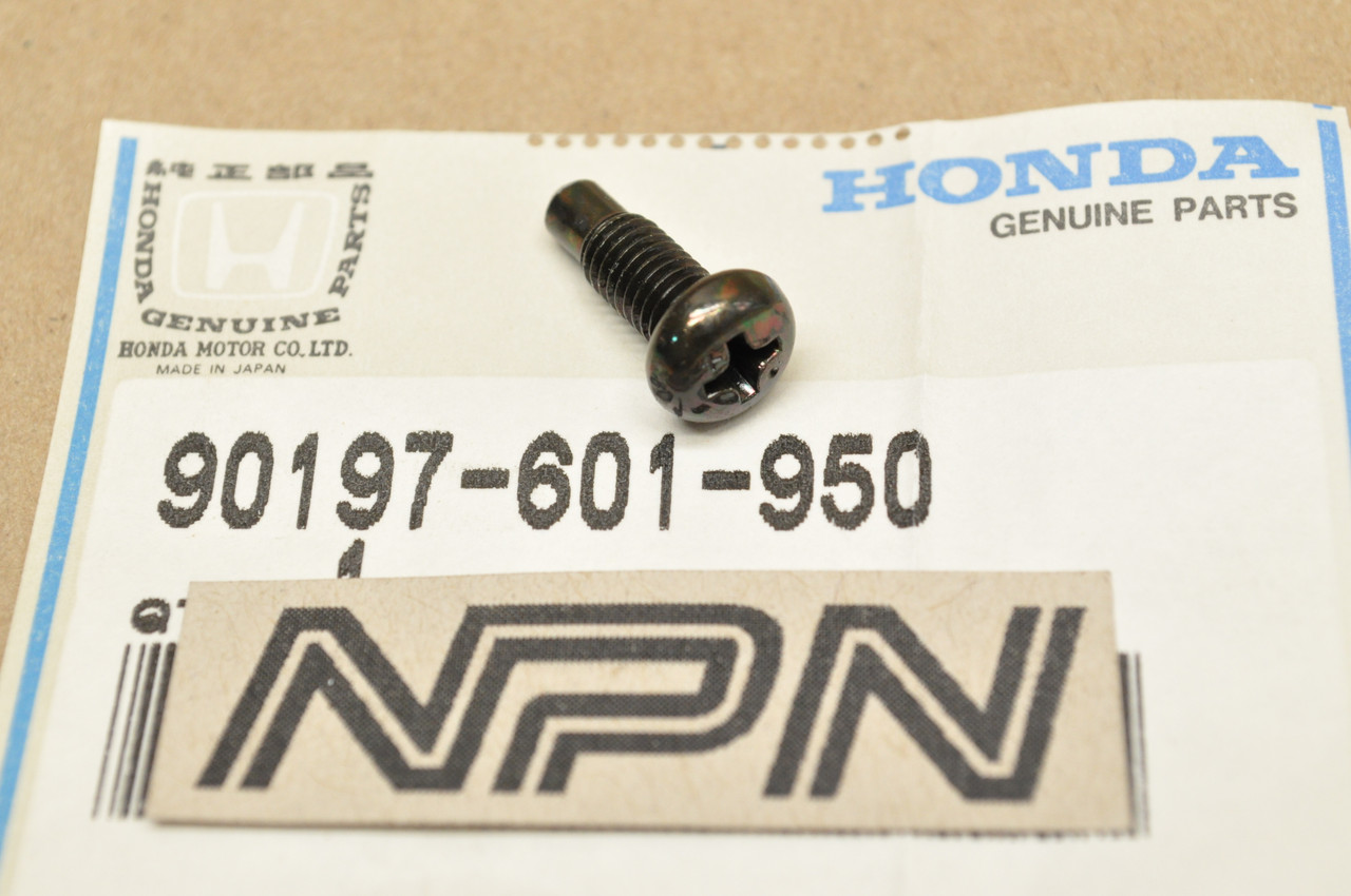 NOS Honda 1984-85 CR125 S 1982 MB5 Switch Housing Pan Screw 90197-601-950