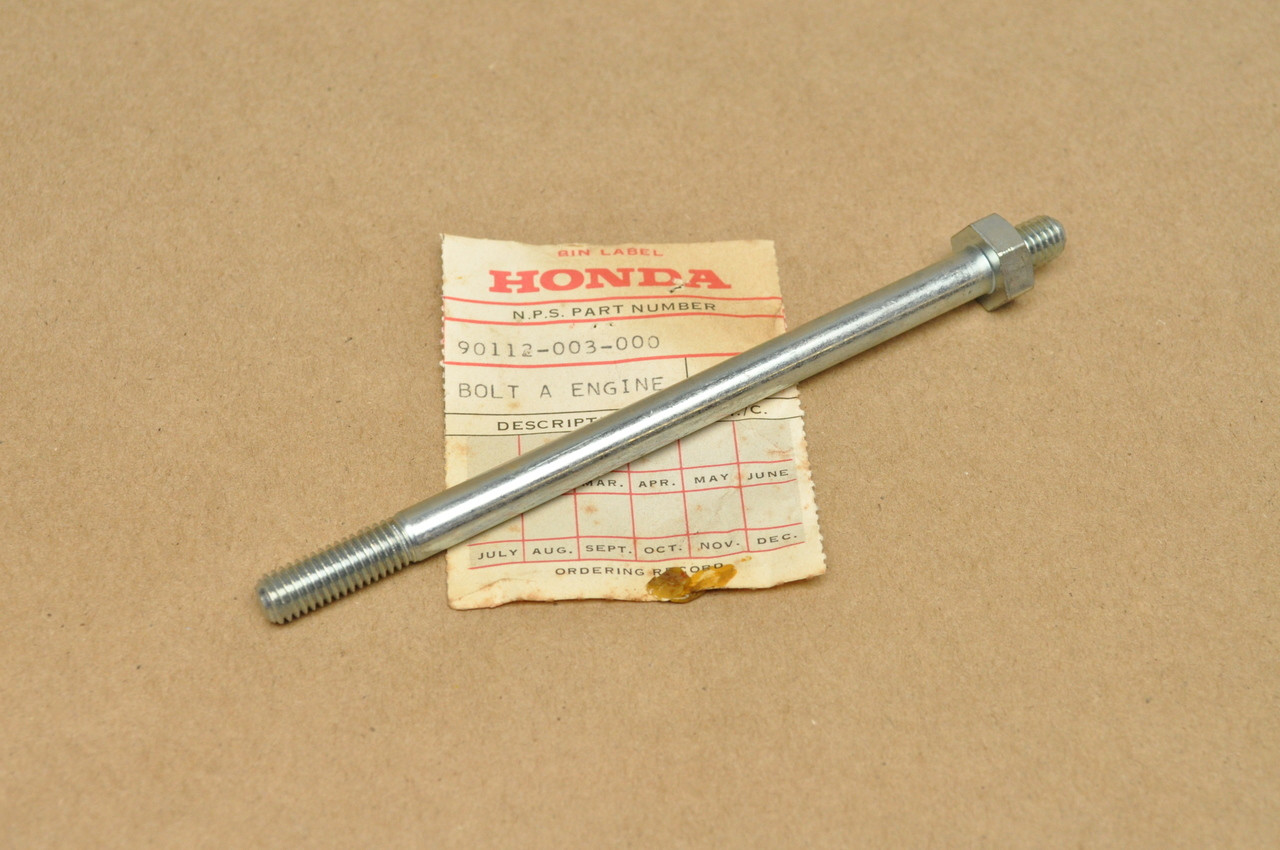 NOS Honda C70 C100 C102 C105 T C110 CT200 CT70 Rear Engine Motor Mount Bolt A 90112-003-000