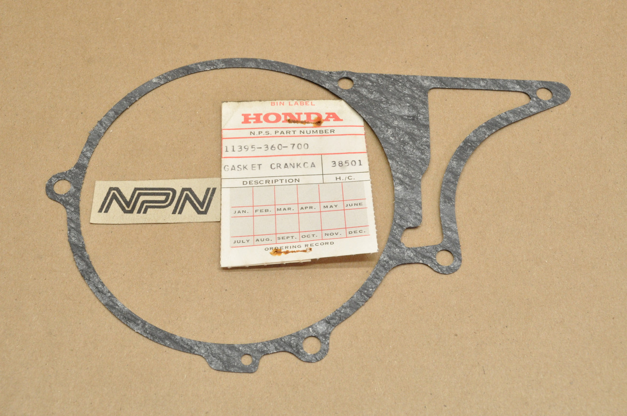 NOS Honda CR125 MR175 MT125 Stator Magneto Cover Gasket 11395-360-700