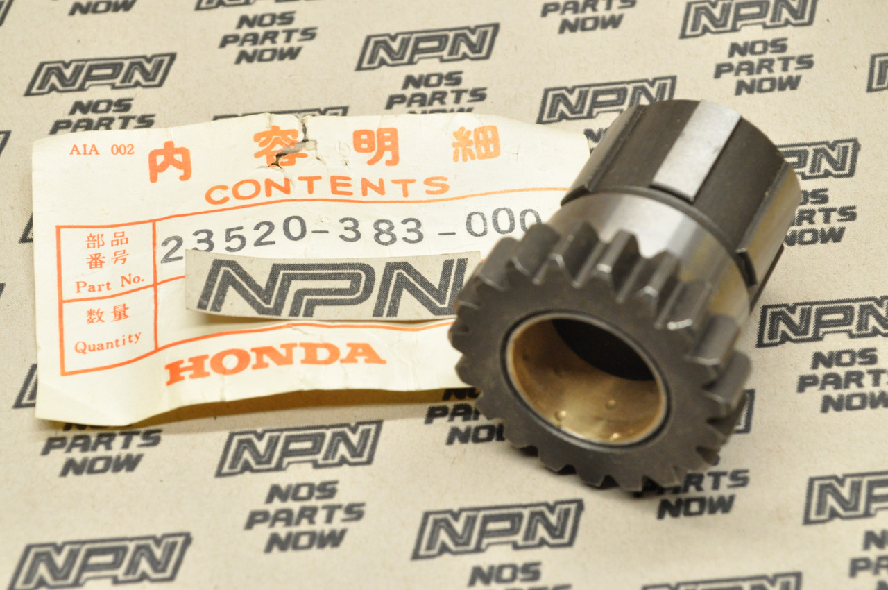 NOS Honda CB125 CL100 SL100 SL125 TL125 XL100 XL125 Starter Gear 23520-383-000