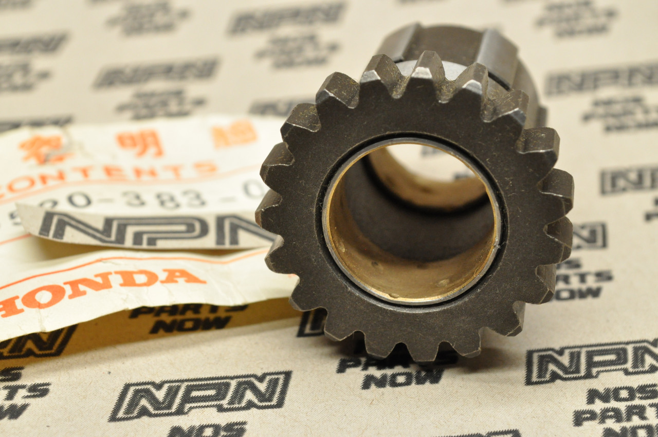 NOS Honda CB125 CL100 SL100 SL125 TL125 XL100 XL125 Starter Gear 23520-383-000