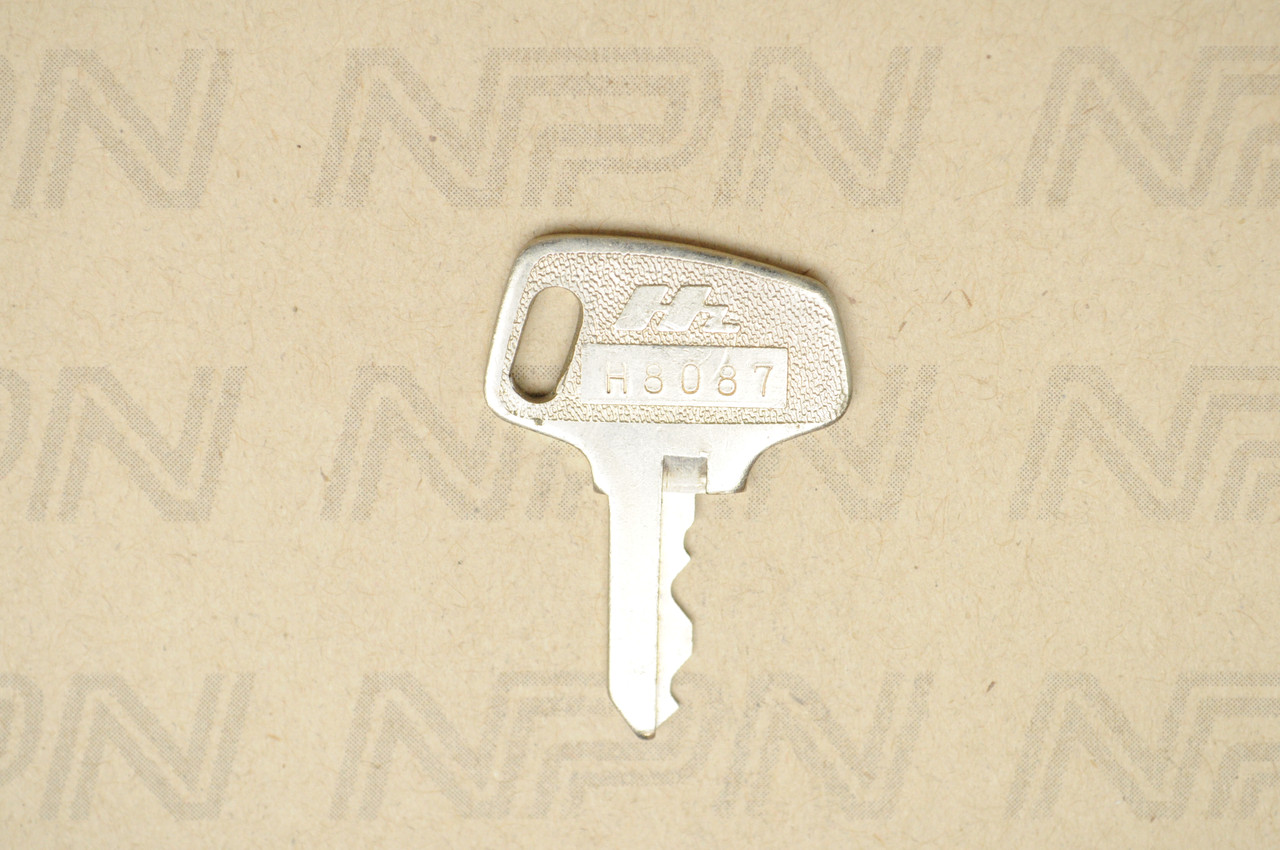 NOS Honda OEM Ignition Switch & Lock Key Single Groove H8087