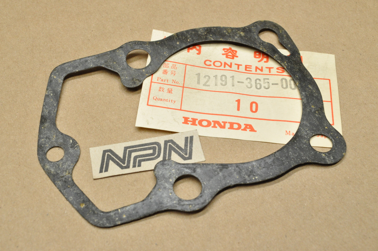 NOS Honda CB125 CL100 CL125 CT125 SL100 TL125 XL100 XL125 Gasket 12191-365-000