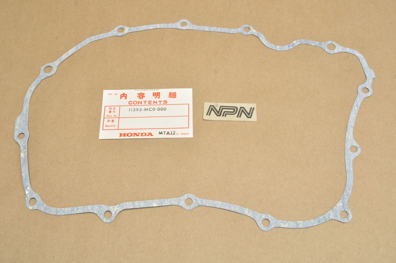 NOS Honda CB400 CB450 CM400 CM450 Clutch Cover Gasket 11393-MC0-000