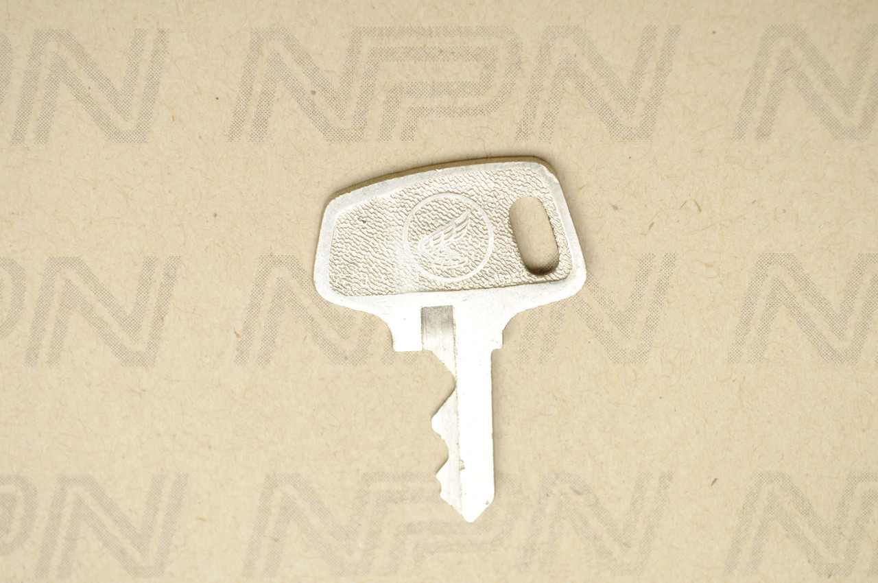 NOS Honda OEM Ignition Switch & Lock Key Single Groove H9603