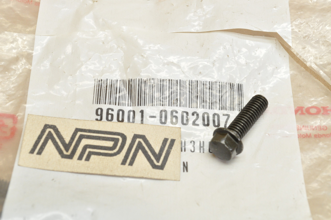 NOS Honda CB1000 CB750 CBR600 CR500 VF1100 VF750 XR250 Bolt 96001-06020-07