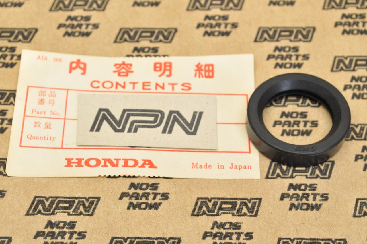 NOS Honda C102 C100 C105T C110 S65 Muffler Packing Gasket Black 18391-011-000