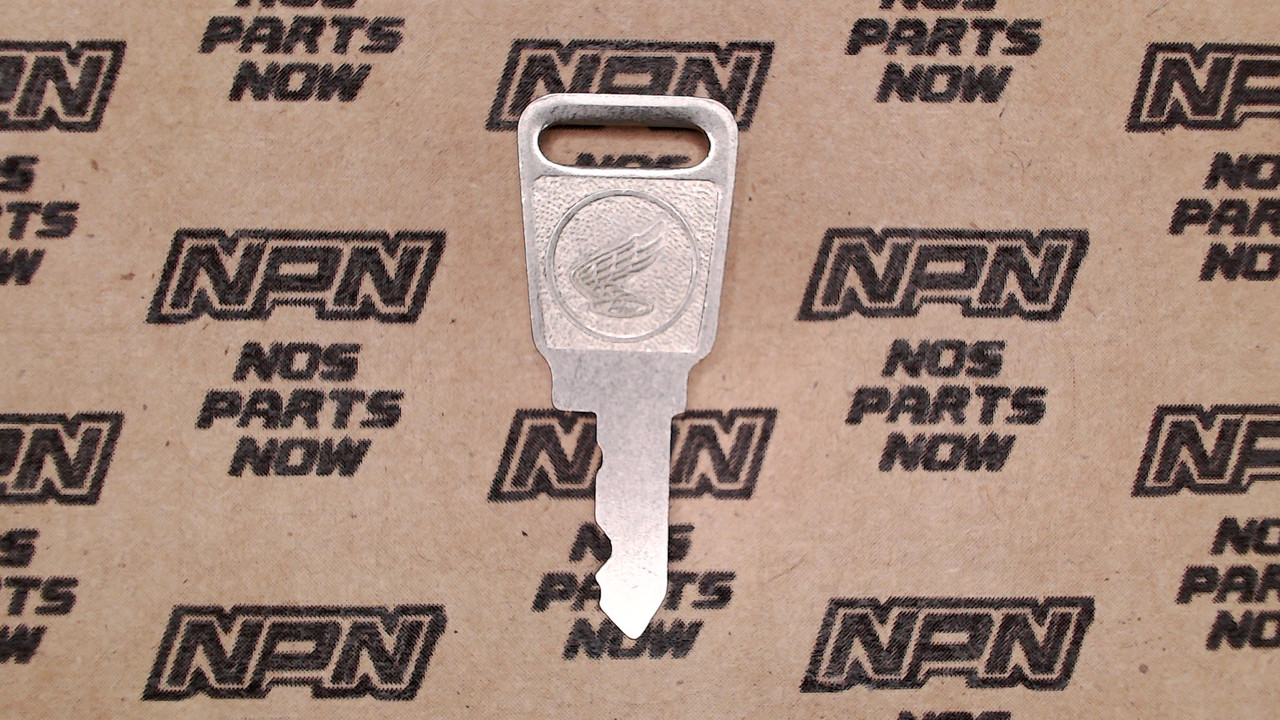 NOS Honda OEM Ignition Switch & Lock Key Double Groove H1201