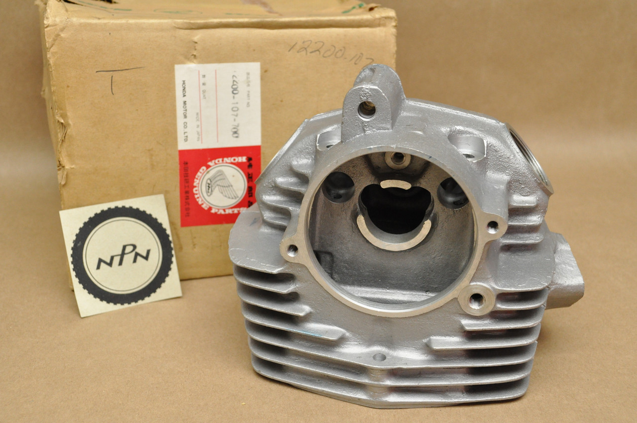 NOS Honda CB100 K0-K2 CL100 K0-K2 SL100 K0-K3 Cylinder Head 12200-107-700