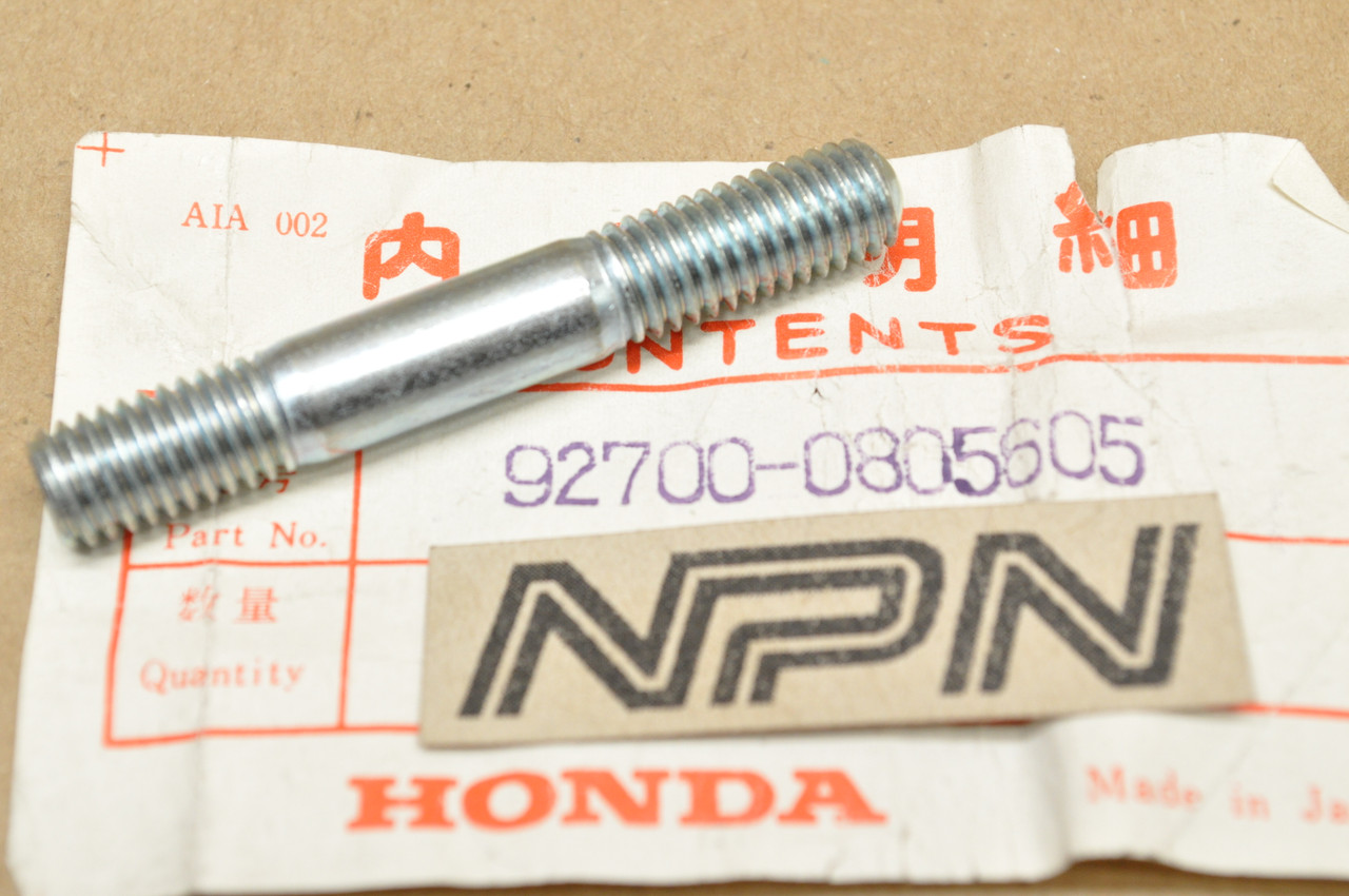 NOS Honda CB350 CB450 K1-K7 CB500 T CL350 CL450 SL350 Stud Bolt 92700 ...