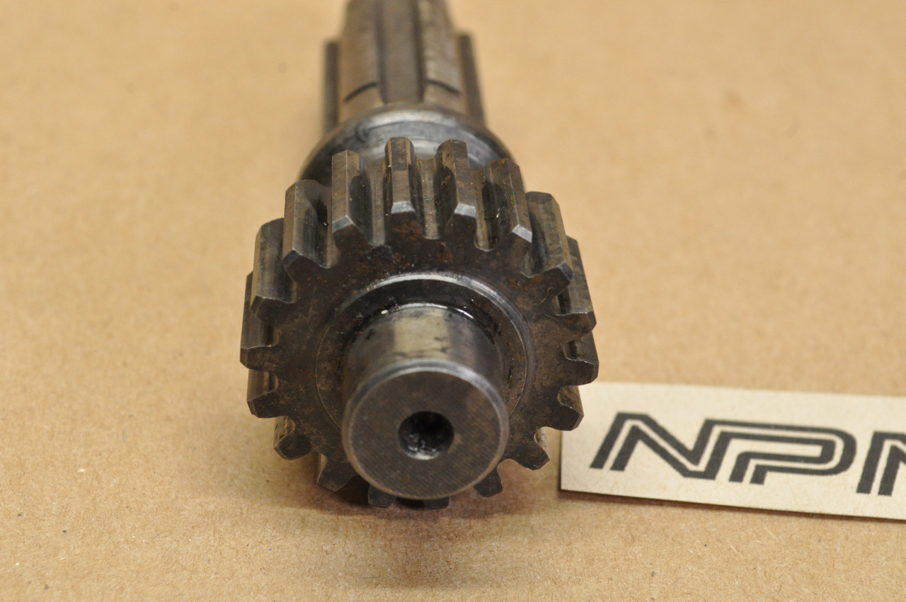 Vintage Used OEM Honda 1985-86 TRX125 Sub Trans Reduction Shaft