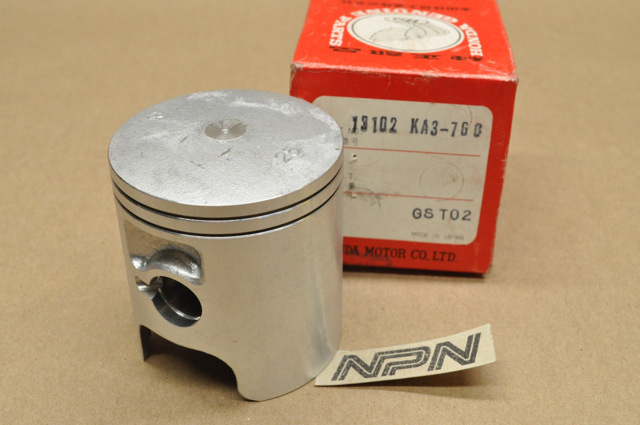 NOS Honda 1985 CR125 R Piston .25 Oversize 13102-KA3-760