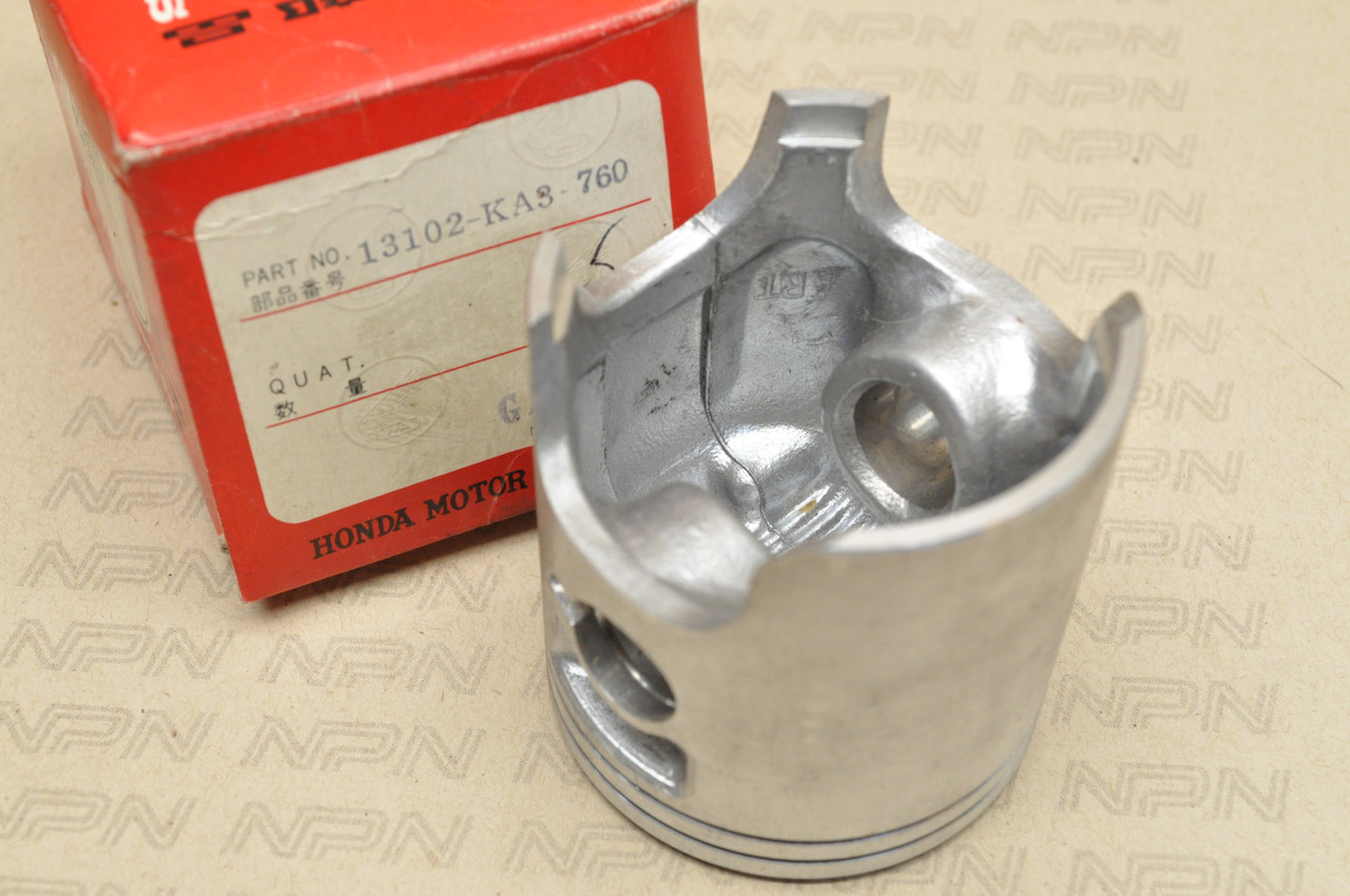 NOS Honda 1985 CR125 R Piston .25 Oversize 13102-KA3-760