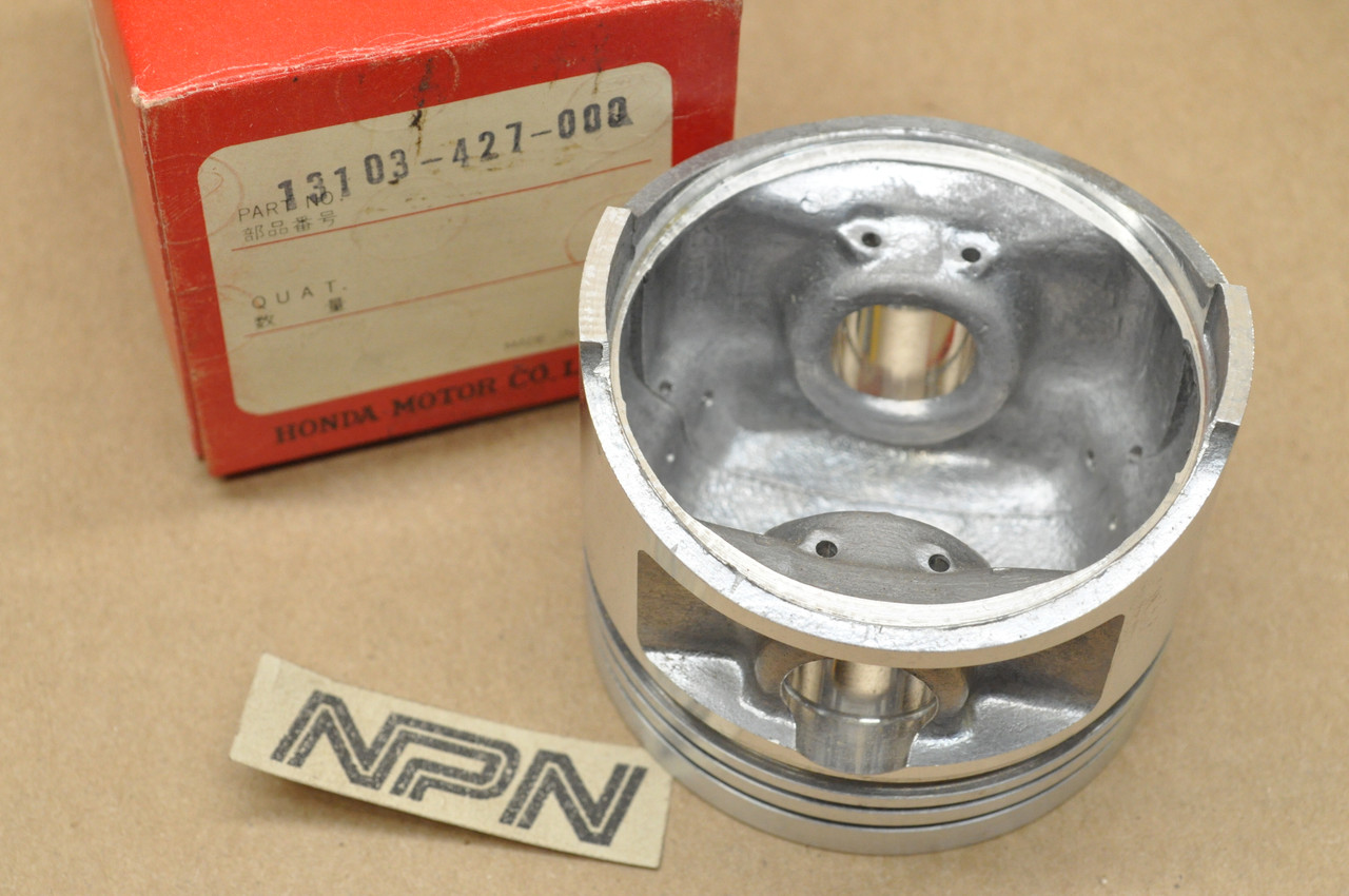 NOS Honda 1979-83 XL185 S Piston .50 Oversize 13103-427-000