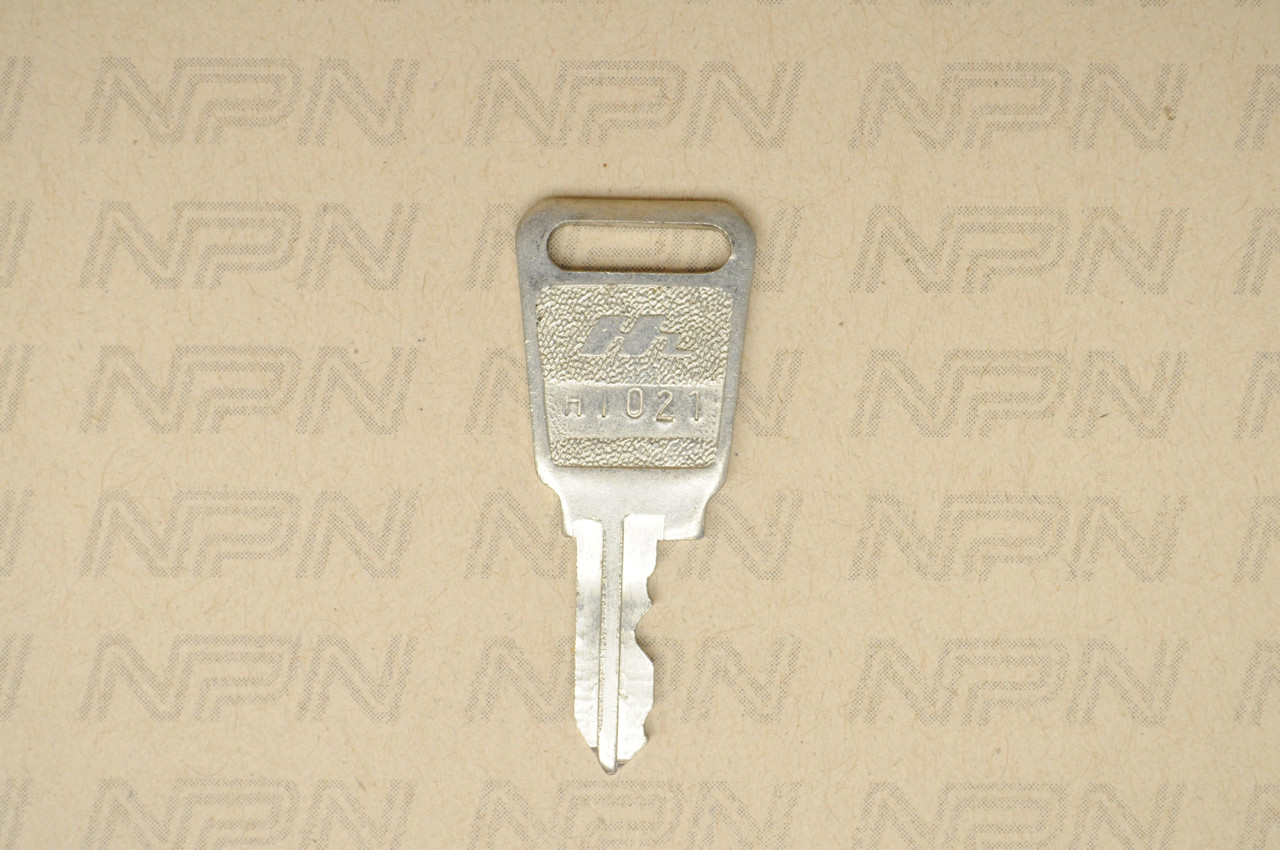 NOS Honda OEM Ignition Switch & Lock Key Double Groove H1021