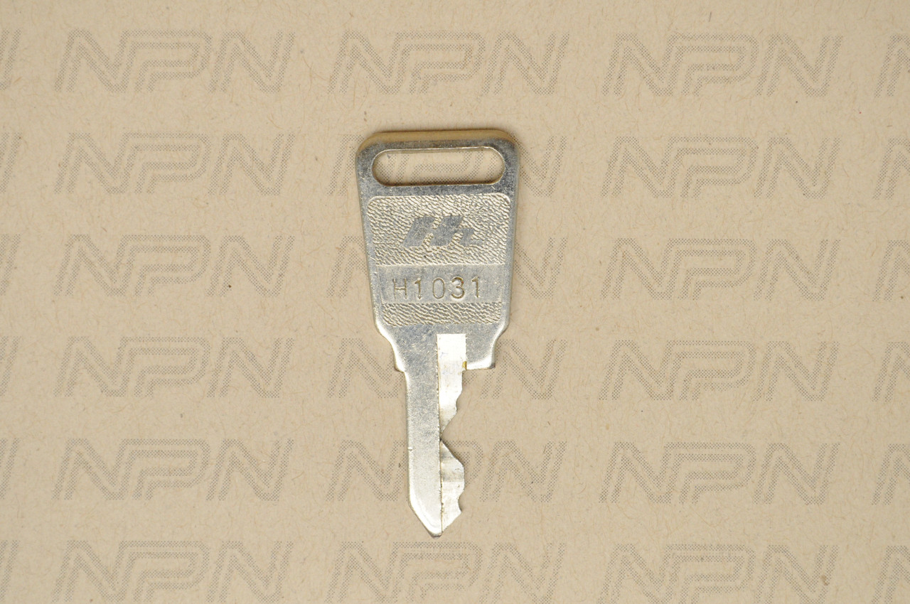NOS Honda OEM Ignition Switch & Lock Key Single Groove H1031