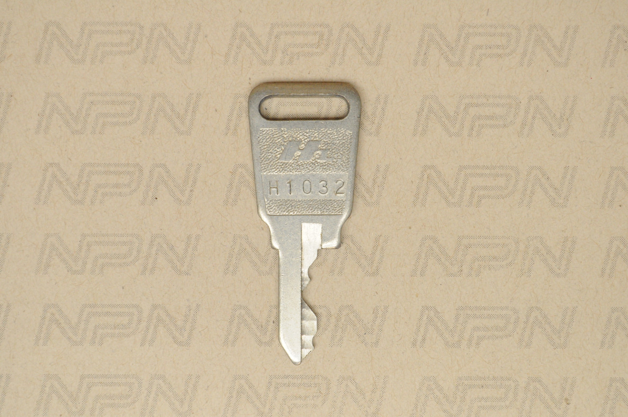 NOS Honda OEM Ignition Switch and Lock Key Single Groove H1032