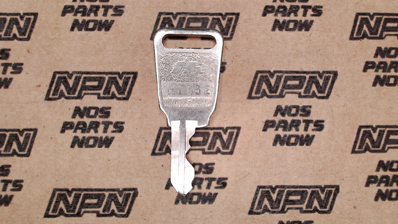 NOS Honda OEM Ignition Switch & Lock Key Double Groove H1032
