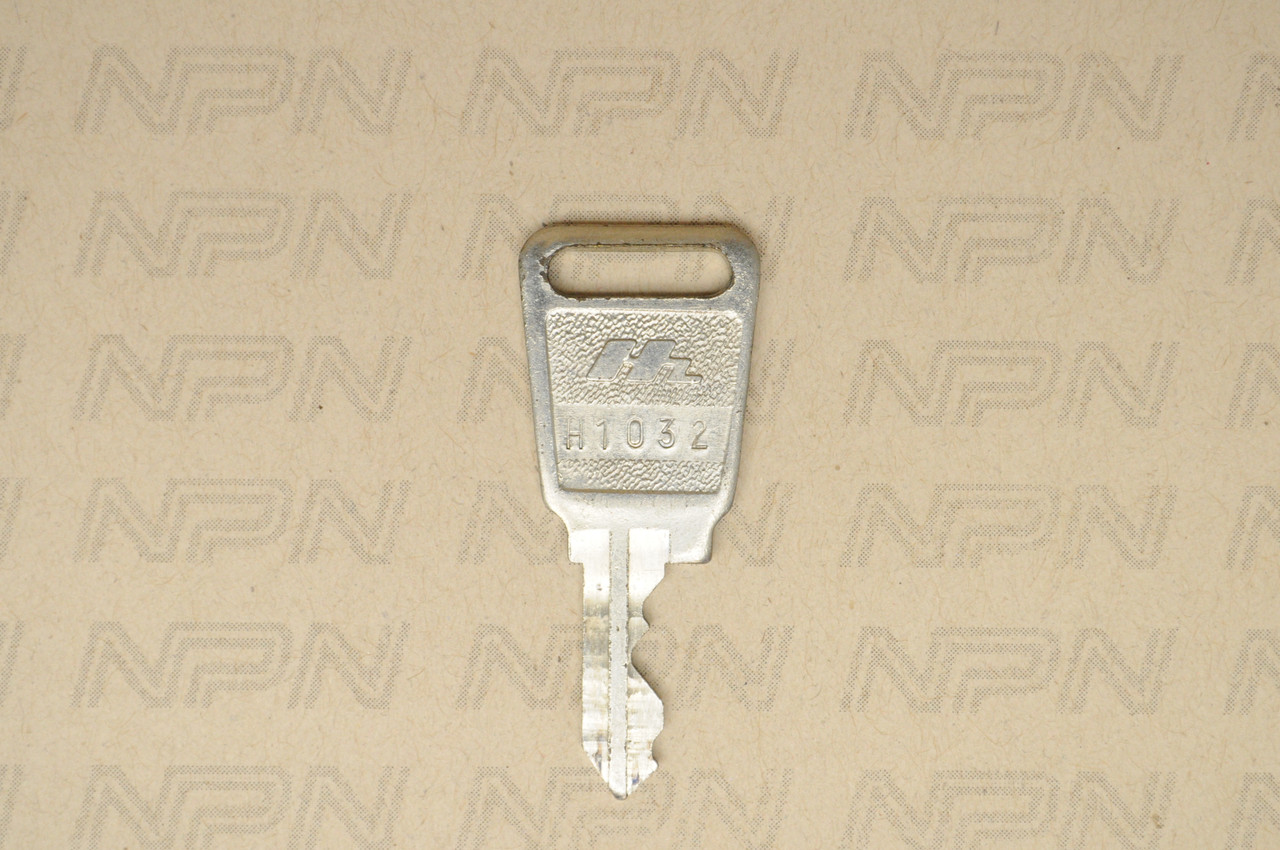 NOS Honda OEM Ignition Switch & Lock Key Double Groove H1032