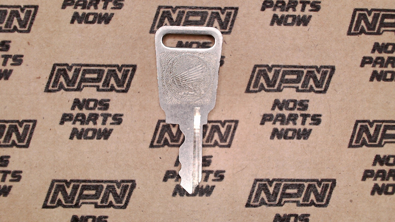 NOS Honda OEM Ignition Switch & Lock Key Single Groove H1102