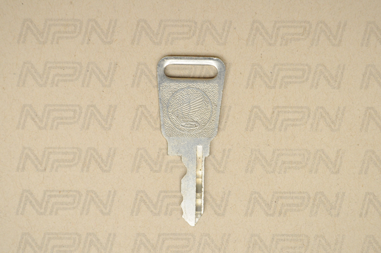 NOS Honda OEM Ignition Switch & Lock Key Single Groove H1102